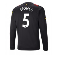 Manchester City John Stones #5 Fotballklær Bortedrakt 2022-23 Langermet